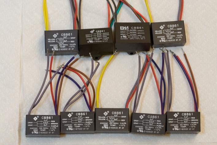 High Quality Lowest Priced Ceiling Fan Capacitors And Ac Motor